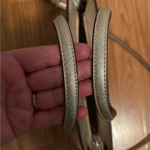 Kate Spade Glitter Gold Satchel Bag - Picture 13 of 16